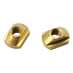 OEM Fabricante Ventas Directas M8 Junta Universal en forma de T Tuerca de cobre Placa de ala de viento Tablero de cometa - Product Image 2