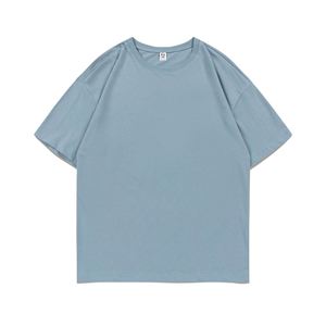 Design Cotton T-shirt Wholesale Men's and Women's High Quality Blank T-shirt Design Customization - Product Image 3
