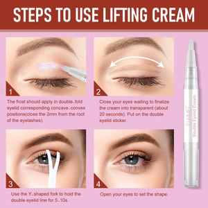 Vente en gros de produits de beauté, 480 pièces de patchs de style pour paupières double face, ruban de lifting des cils, sans colle, invisible, autocollant coréen pour paupières doubles - Product Image 6