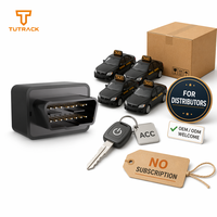 Localizador OBD 4G sin suscripción para flotas de taxis, GPS en tiempo real, posicionamiento BDS LBS, geocerca, rastreador GPS ACC OBD