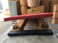 Équipement de pratique en bois dur planche élastique maison voûte Fitness jouer gymnastique athlétisme entraînement enfants tremplin