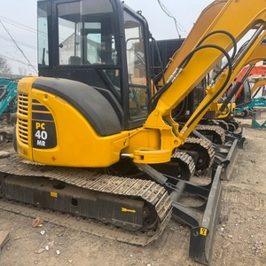 Mini-excavatrice Komatsu PC40 d'origine, peinture et vernis d'origine, prix d'usine, 4 tonnes, excavatrice hydraulique compacte sur chenilles - Product Image 2