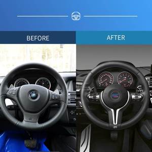 Volante de cuero con precios al por mayor para <span class=keywords><strong>BMW</strong></span> F30 <span class=keywords><strong>316i</strong></span> 320i 328i F20 F22 F31 F32 F33 F34 X3 X4 F25 F26 X5 X6 volante - Product Image 5