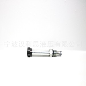 วาล์วควบคุมทิศทางแบบโซลินอยด์ 2 ตำแหน่ง 2 ทาง แบบเกลียว พร้อมระบบตรวจสอบสองชั้น ZSV08-2NCSP-L-M วาล์วไฮดรอลิกฉุกเฉินแบบแมนนวล - Product Image 1