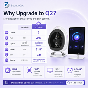 เครื่องวิเคราะห์ผิวหน้า 3 มิติ AI ระดับมืออาชีพ Q2 รุ่น Analyzer ขนาด 21.5 นิ้ว พร้อมรายงานผลการวิเคราะห์ผิวหน้าเพื่อการฟื้นฟูผิว - Product Image 5