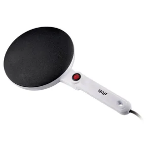Crêpière électrique RAF 650W avec surface antiadhésive et contrôle intelligent de la température pour des crêpes fines, délicieuses et cuites uniformément - Product Image 1