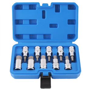 Juego de Llaves de Tubo de 1/2 Pulgada, Cromadas, de Seguridad Torx, para Reparación Automotriz, Grado Industrial - Product Image 2