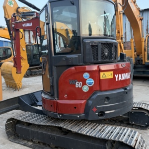 Excavatrice sur chenilles d'occasion Yanmar VIO60 6 tonnes, hydraulique, avec pompe à engrenages et roulement, modèle 2022, excellent état, provenance Japon - Product Image 6