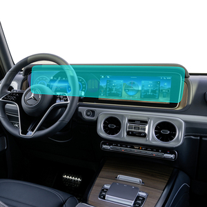 <span class=keywords><strong>Film</strong></span> de protection en verre trempé pour écran de navigation de qualité AAA pour Mercedes-Benz Classe G G350 G500 AMG G63 Dureté 9H - Product Image 1