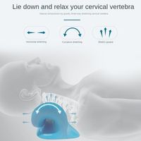 Oreiller de massage portable pour le cou et les épaules, technique à rabat, en EVA, soulagement de la douleur, vente chaude