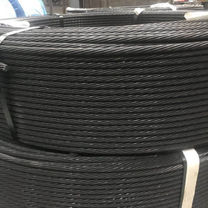 Fil de fil de béton précontraint de ressort d'OEM 6MM 9MM 12MM basse relaxation de haute résistance 1570MPa 1770MPa spirale simple nervurée - Product Image 3