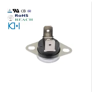 KH 10A 250V calentadores de agua caliente de Auto-reset elemento de calefacción bimetálico termostático interruptor pequeños electrodomésticos parte