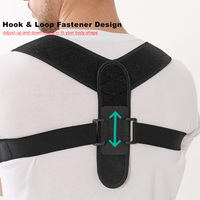 Correcteur de posture dorsal réglable, sangle de maintien du haut du dos, améliore la posture des épaules arquées, idéal pour les étudiants, produit très demandé