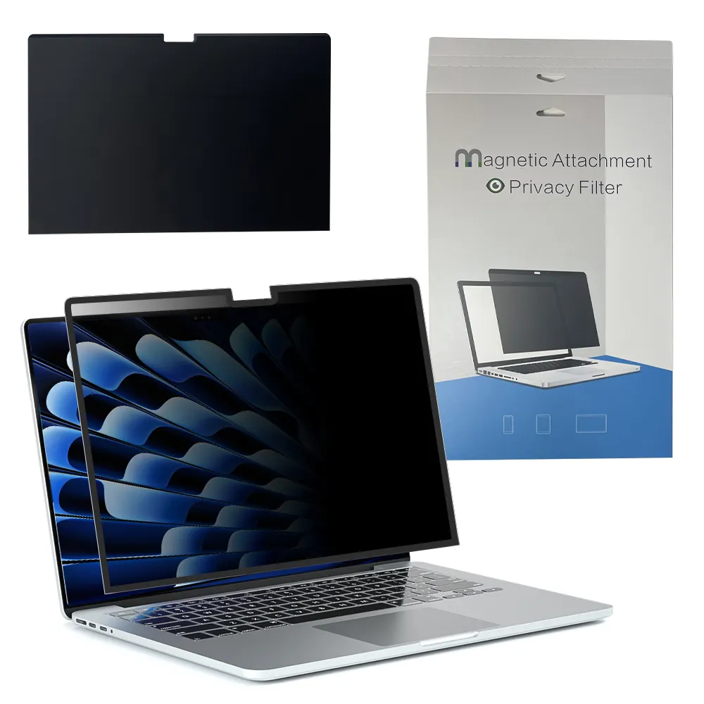 Laptop Privacy Scherm 14 Inch, Verwijderbare 16:9 Aspect Privacy Filter Beschermer Voor 14 Inch Laptop