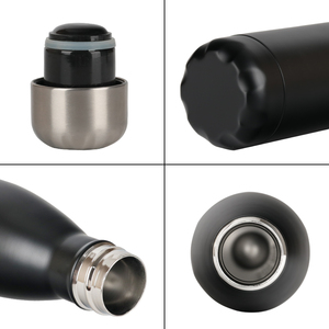Stainless Steel Vacuum Insulated Water <b>Bottle</b> Bullet Shape 350ml 500ml 750ml 1000ml Double Wall Thermal <b>Flask</b> Travel Use - Product Image 3