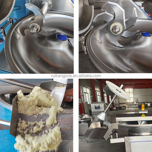 Nouveau Coupe-bol à viande et noix Ruikang, lame incurvée en acier inoxydable 304, pour la transformation de la viande, haute efficacité, utilisation facile, personnalisable - Product Image 3