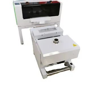 Impresora profesional Dtf A3 30cm Dtf Impresora y máquina de teñido en polvo Xp600 Impresora Dtf de doble cabezal