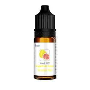 Sabor impecable, diseño lujoso, aceite no tóxico, seguro para alimentos, sabor a galaxia, personalizado, 10ml, sabor a pomelo