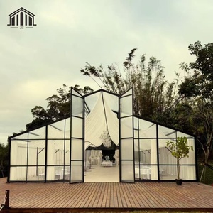 Carpa Vertical de Lujo con Estructura de Aluminio Negro y Cubierta de PVC para <span class=keywords><strong>Bodas</strong></span>, Fiestas, Exposiciones y <span class=keywords><strong>Bodegas</strong></span> - Product Image 2