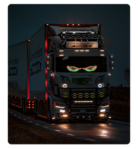 KEBOSIED Autocollants dynamiques <span class=keywords><strong>pour</strong></span> voitures Écrans d'affichage à <span class=keywords><strong>LED</strong></span> Feux en verre avant et arrière <span class=keywords><strong>pour</strong></span> camions et voitures - Product Image 2