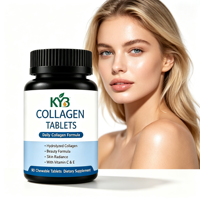 Complément alimentaire quotidien pour la santé des cheveux, de la peau, des ongles et des articulations, collagène multi-ingrédients, comprimés de collagène