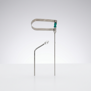 Panier chirurgical PCNL en acier inoxydable avec loupe et poignée verte pour salle d'opération - Product Image 5