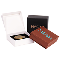 Vente en gros de boîte de boucle de ceinture en carton de luxe emballage cadeau personnalisé en papier cuir de luxe avec gaufrage impression mate stratification