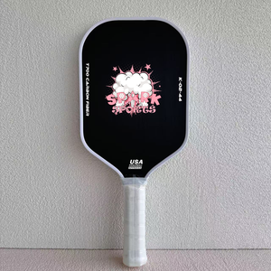 Raquette de pickleball pro thermoformée OEM personnalisée en fibre de carbone T700 épaisseur 16mm noyau en nid d'abeille 3K PP pour l'entraînement et le divertissement - Product Image 1