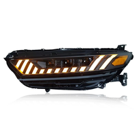Phares LED de voiture CREULI style RS7 pour Honda Accord 11e génération 2023-2025, projecteur DRL, accessoires automobiles