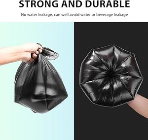 Trash Bags Roll <b>Pack</b> <b>Flat</b> Breakaway Garbage Bags Household Trash Liners Suitable for Kitchen, Bathroom, Office - Product Image 6