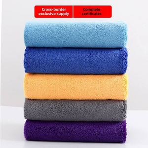 Toalla de Microfibra de Felpa de Coral Suave y Absorbente para Lavado de Autos, 550g, Descontaminación con Procesamiento Personalizable - Product Image 6