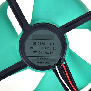 Nmb Dc15v 0.28a Fba12j15v Hitachi double réfrigérateur radiateur refroidissement condenseur ventilateur évaporateur ventilateur moteur pour Ge <span class=keywords><strong>Frigidaire</strong></span> - Product Image 4