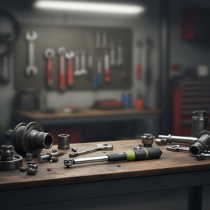 Clé dynamométrique 5-25 Nm réglable à cliquet pour un serrage précis - Product Image 3