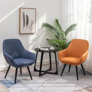 Hot Bán Hiện Đại Bắc Âu Thiết Kế Hải Quân Nhung Chesterfield Cánh Tay Ăn Uống Ghế Sofa Ghế Sang Trọng Ghế Sofa Đơn Cho Phòng Khách - Product Image 3