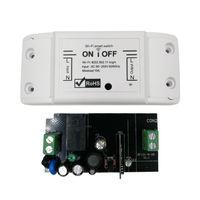 Interruptor Inteligente WiFi con Temporizador Universal, Control Remoto Inalámbrico, Compatible con Alexa y Google Home, para el Hogar Inteligente
