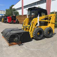 LTMG Engins de terrassement Chargeuse compacte sur chenilles 450kg 600kg 650kg Chargeuse compacte sur chenilles