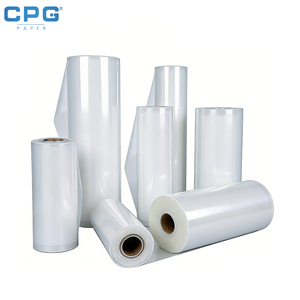 Film plastique BOPP imperméable haute brillance de qualité supérieure 12 microns pour emballage alimentaire, film d'emballage flexible, rouleaux jumbo - Product Image 1