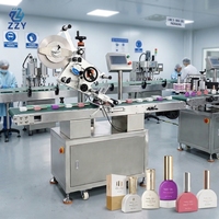 Machine d'étiquetage automatique pour boîtes, sachets, cartons, cosmétiques, vernis à ongles, applicateur d'autocollants pour petites entreprises