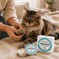 Baume hydratant pour pattes de chien et de chat, protection contre les gerçures, soin apaisant à la cire naturelle pour animaux de compagnie