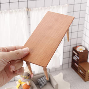 <span class=keywords><strong>Mesa</strong></span> de comedor y barra de madera de cerezo en miniatura, muebles en miniatura 1:12, piezas ob11, casa de muñecas, <span class=keywords><strong>segunda</strong></span> <span class=keywords><strong>mano</strong></span> - Product Image 4