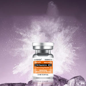 Suero Facial con Ácido Hialurónico AQUA, Elimina el Acné, Vitamina C Verde, Péptidos Puros, Hidratación, Reparación de la Piel, Cosmético OEM - Product Image 1