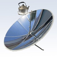 Cuisinière solaire parabolique 1800W 1.5m pour frire les aliments et chauffer l'eau Produit solaire écologique