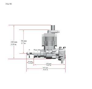 محركات RCGF STINGER 10CC <span class=keywords><strong>RE</strong></span> 2 Stroke طائرة تعمل بالبنزين محرك ستينجر بدورتين للطائرات بدون طيار/الزراعة بدون طيار UAV - Product Image 5