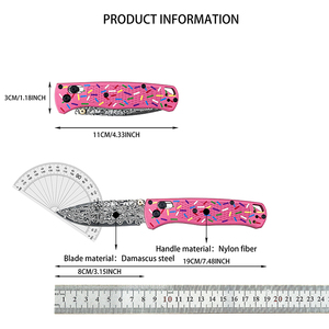 มีดพับ BM Bugout 535 สำหรับกิจกรรมกลางแจ้ง ตั้งแคมป์ พกพา ใช้ในชีวิตประจำวัน ทำจากเหล็กดามัสกัส เหมาะสำหรับการล่าสัตว์ พกพาสะดวก ใช้ในอุตสาหกรรม มีดพกพาสำหรับใช้ในชีวิตประจำวัน OEM - Product Image 6