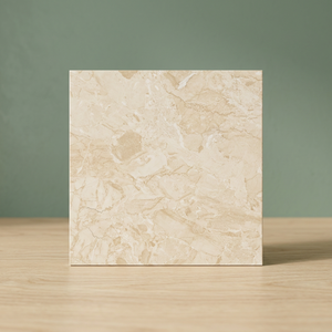 Carreaux de porcelaine effet marbre gris Cosmo Cloud 600x600mm, finition miroir brillant, pour revêtement de sol intérieur en céramique - Product Image 6