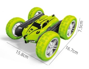 MILI Auto de Acrobacias de Doble Cara con Tracción en las Cuatro Ruedas 2.4G, Juguete de Auto con Luces y Rotación de 360 Grados, Control Remoto - Product Image 5