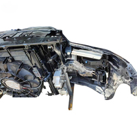 Conjunto de Parachoques Delantero, Kit de Carrocería Frontal Completo para BMW X6 Nuevo Modelo G06, Conjunto de Parte Delantera con Faros LED