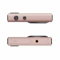 Appareil photo numérique avec zoom numérique 18X, double écran, vidéo 4K FHD réelle, photo 80MP, flash LED, écran LCD 2,88 pouces, EIS, WIFI