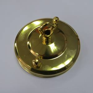 Rose de <span class=keywords><strong>plafond</strong></span> en métal industriel Vintage, accessoires de pendentif de 105mm de diamètre avec <span class=keywords><strong>crochet</strong></span> - Product Image 6