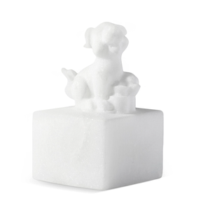 Figura Zodiacal de Mármol de Jade Blanco Real Natural Grabada Personalizada para Regalo de Año Nuevo Chino y Regalo Premium para Clientes de Alta Gama - Product Image 2